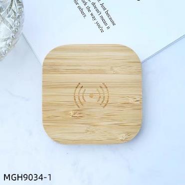 Digital Bamboo Clock & Bluetooth Speakers