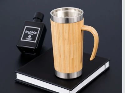 BAMBOO & CORK( MODEL NO - MGH-7039 CAPCITY – 480 ML HOT & COLD )