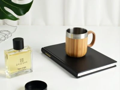 BAMBOO & CORK( MODEL NO - MGH-7037 CAPCITY – 600 ML HOT & COLD )