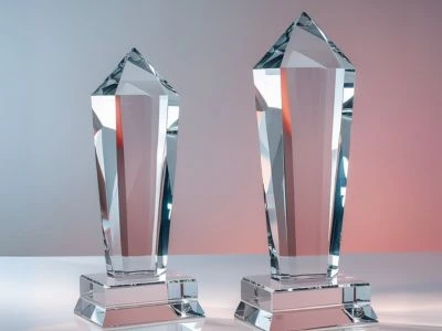 CRYSTAL TROPHY ( MODEL NO – 9029-)