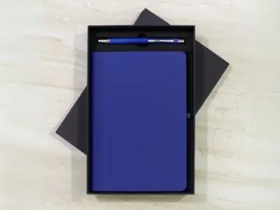 Diaries ( MODEL NO – 8030-11 ) ( 2 IN 1 ) MATERIAL DIARY – PU PEN – METAL