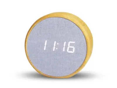 MODEL NO – 9032-1 BAMBOO DIGITAL CLOCK - 2204