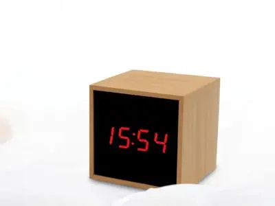 MODEL NO – 9032-2 BAMOO DIGITAL CLOCK