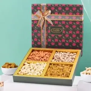 Almond Premium Cashew Premium Raisns Premium Pista Salted (Box)